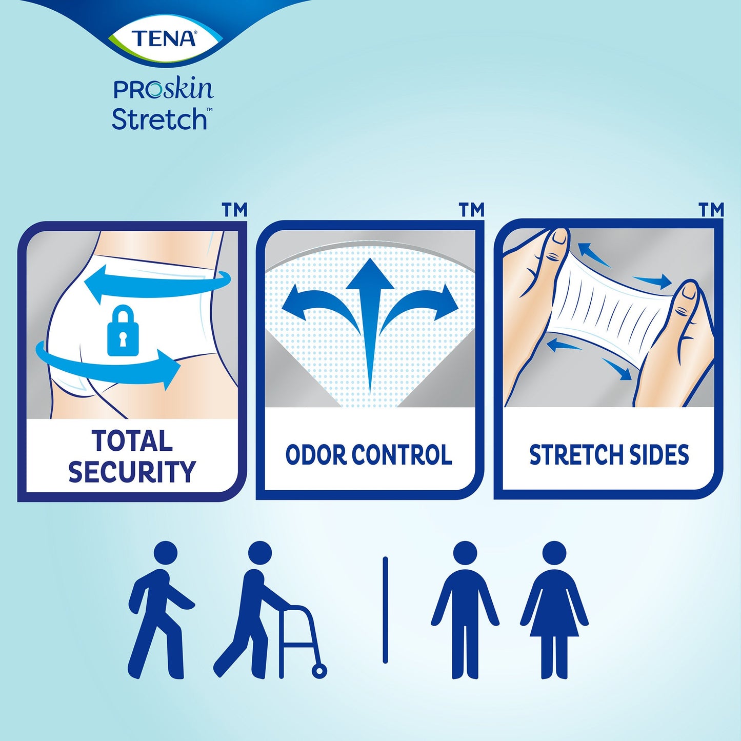 Tena® ProSkin Stretch™ Ultra Incontinence Brief, Large / Extra Large 67803