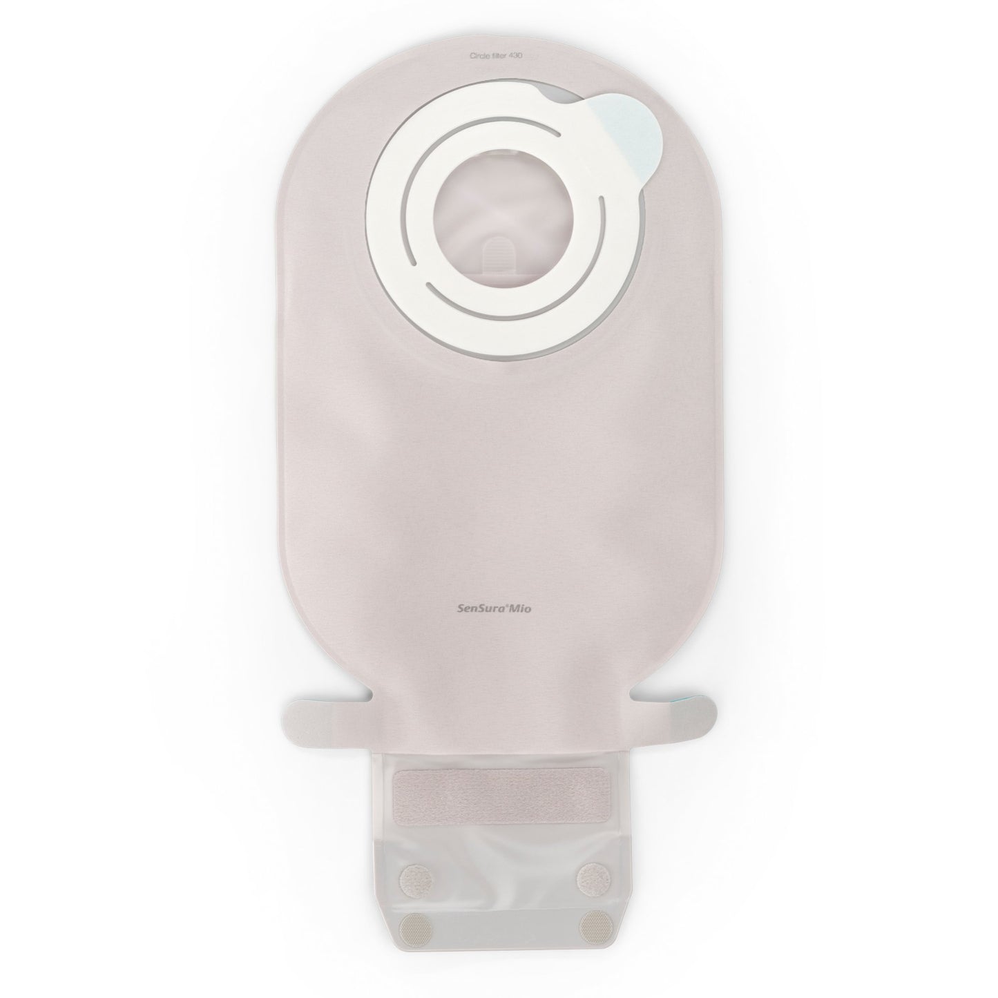 SenSura® Mio Flex 2-Piece Opaque Ostomy Pouch, Green Match 12262