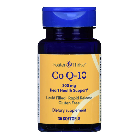 Foster & Thrive™ Co Q-10 200 mg Rapid Release Softgels 01093995735