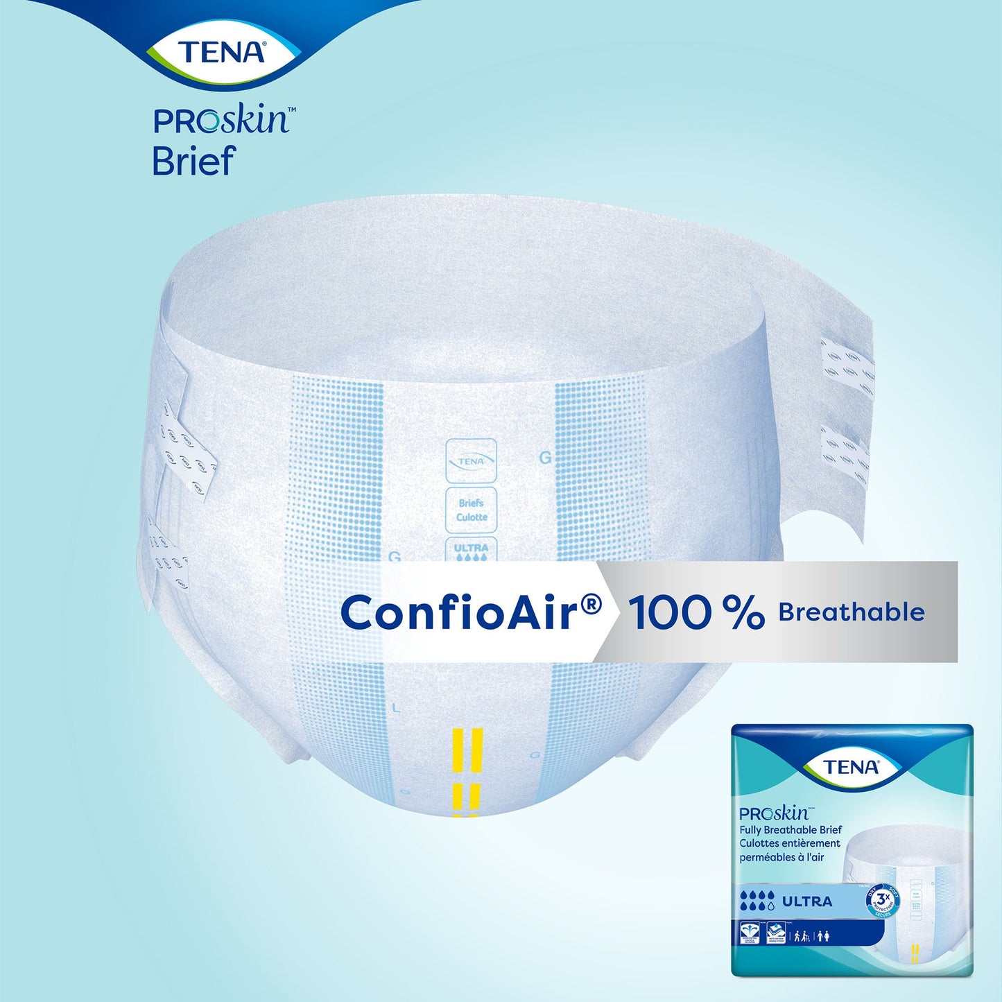 Tena® ProSkin™ Ultra Incontinence Brief, Medium 67200