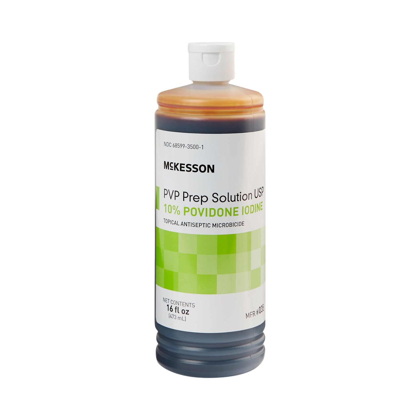 McKesson Prep Solution 16 oz. Flip-Top Bottle 035