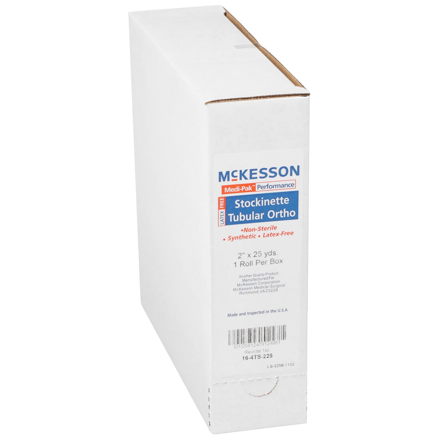 McKesson White Polyester Tubular Stockinette, 2 Inch x 25 Yard 16-4TS-225