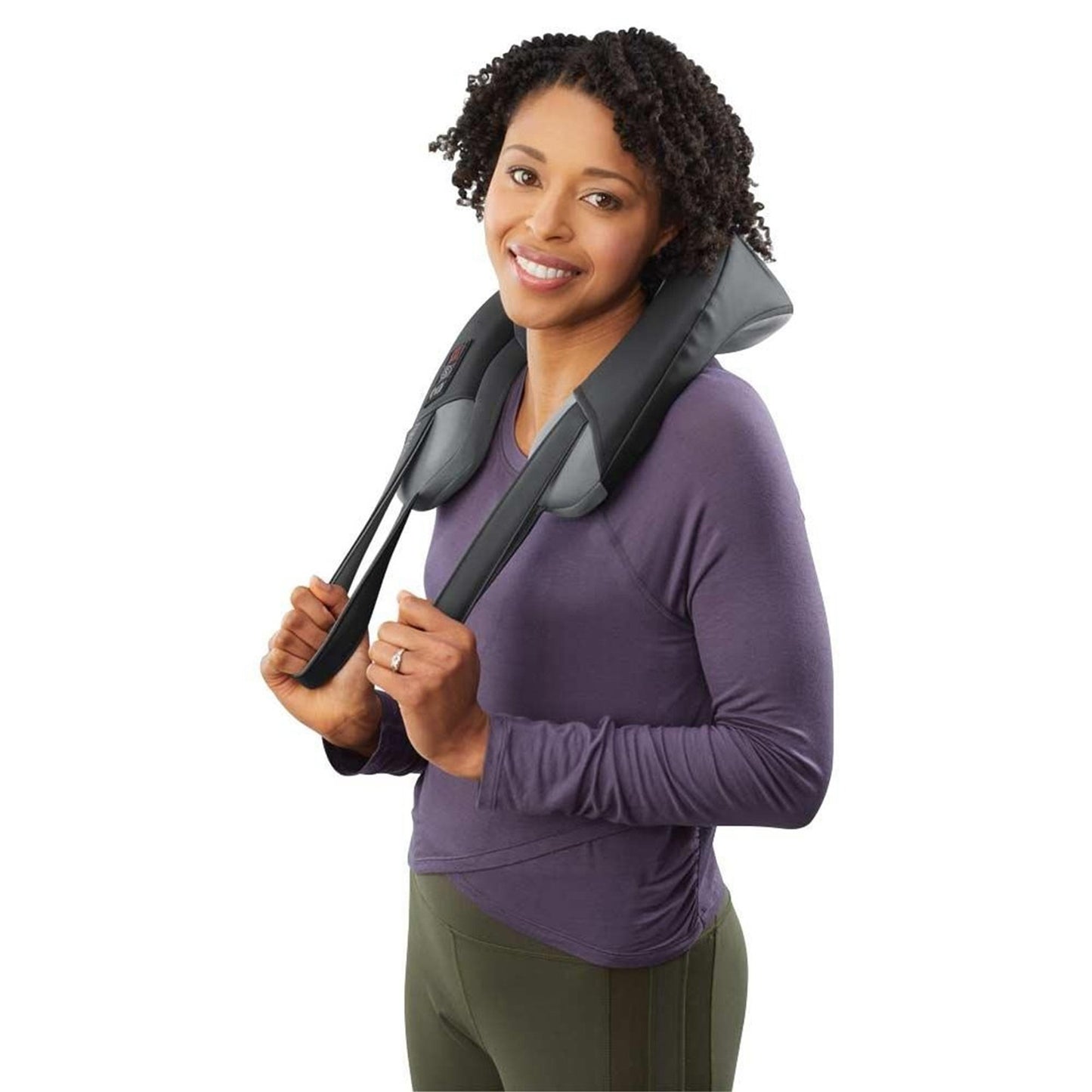 Neck Massager with Heat HoMedics® Pro Therapy Elite 6.10 X 12.8 X 12.8 Inch NMS-377HJ-TN