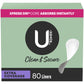 U by Kotex® Security® Lightdays® Liners, Extra-Coverage 48374