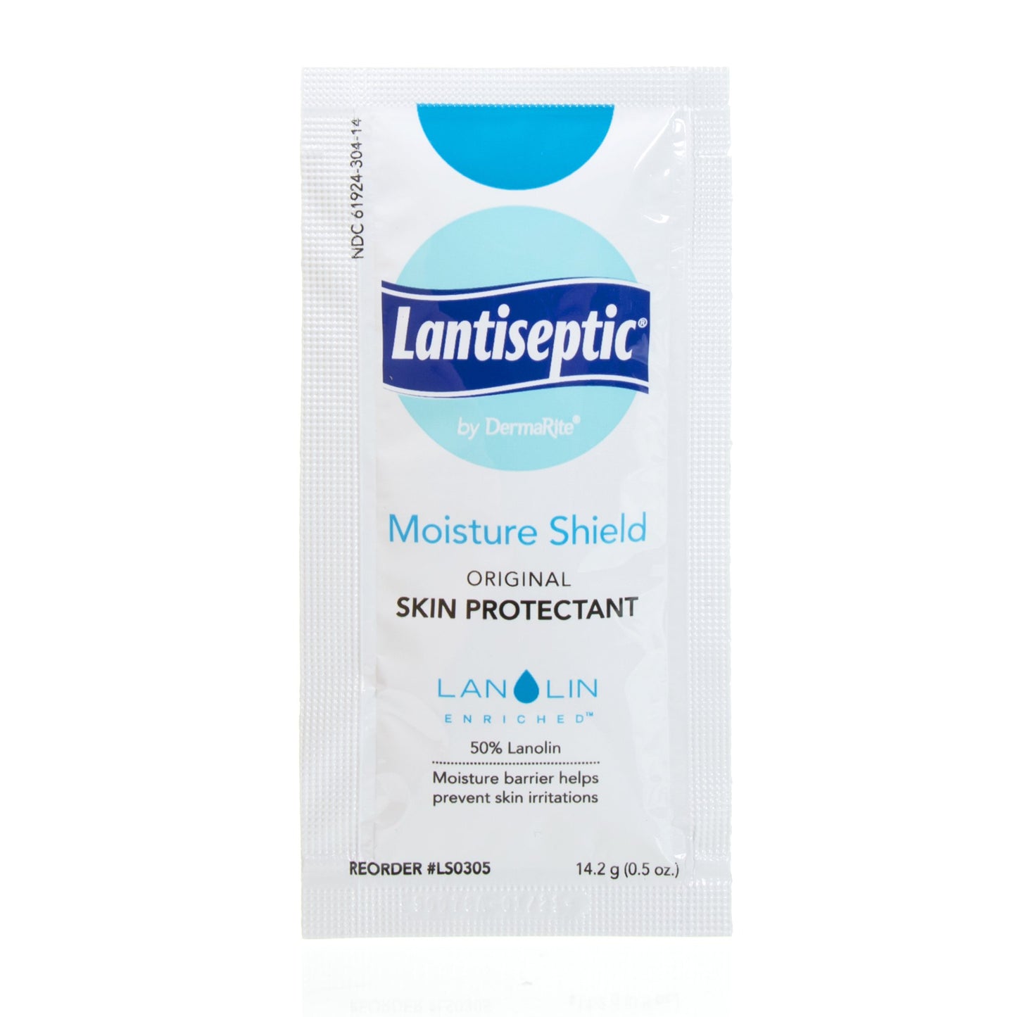Skin Protectant Lantiseptic® Moisture Shield 14.2 Gram Individual Packet Lanolin Scent Ointment - LS0305