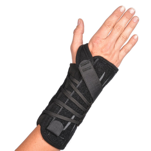 Wrist Brace Titan Wrist™ Aluminum / Nylon Right Hand Black Regular - 450-RT