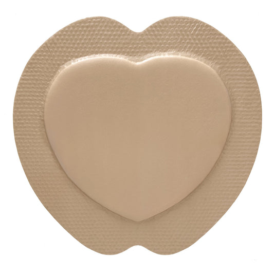 McKesson Hydrocellular Foam Dressing with Border Silicone Adhesive, Sacral 4841