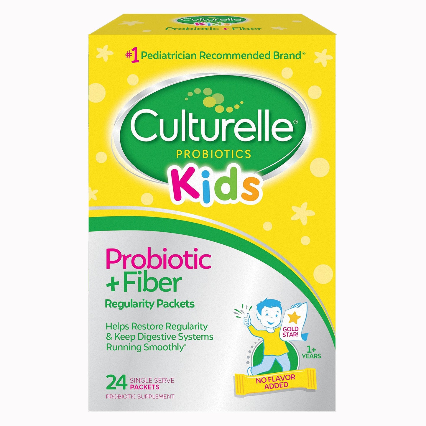 Culturelle® Probiotics Kids Probiotic + Fiber Packets 049100400372
