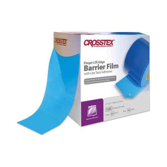 Barrier Film Crosstex® 4 X 6 Inch For Hard to Reach Areas / Surfaces - BFBL