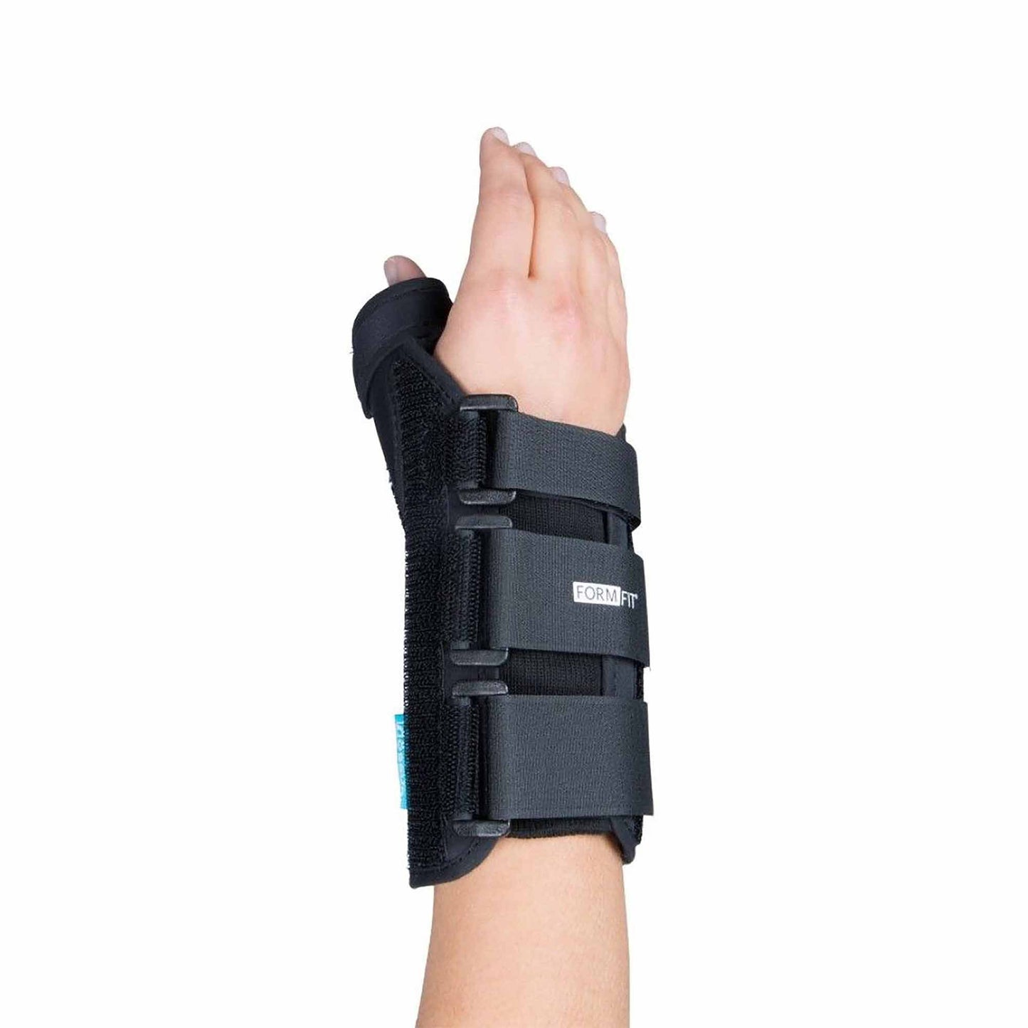 Thumb Spica Ossur® Formfit® Medium D-Ring / Hook and Loop Strap Closure Right Hand Black - 3150