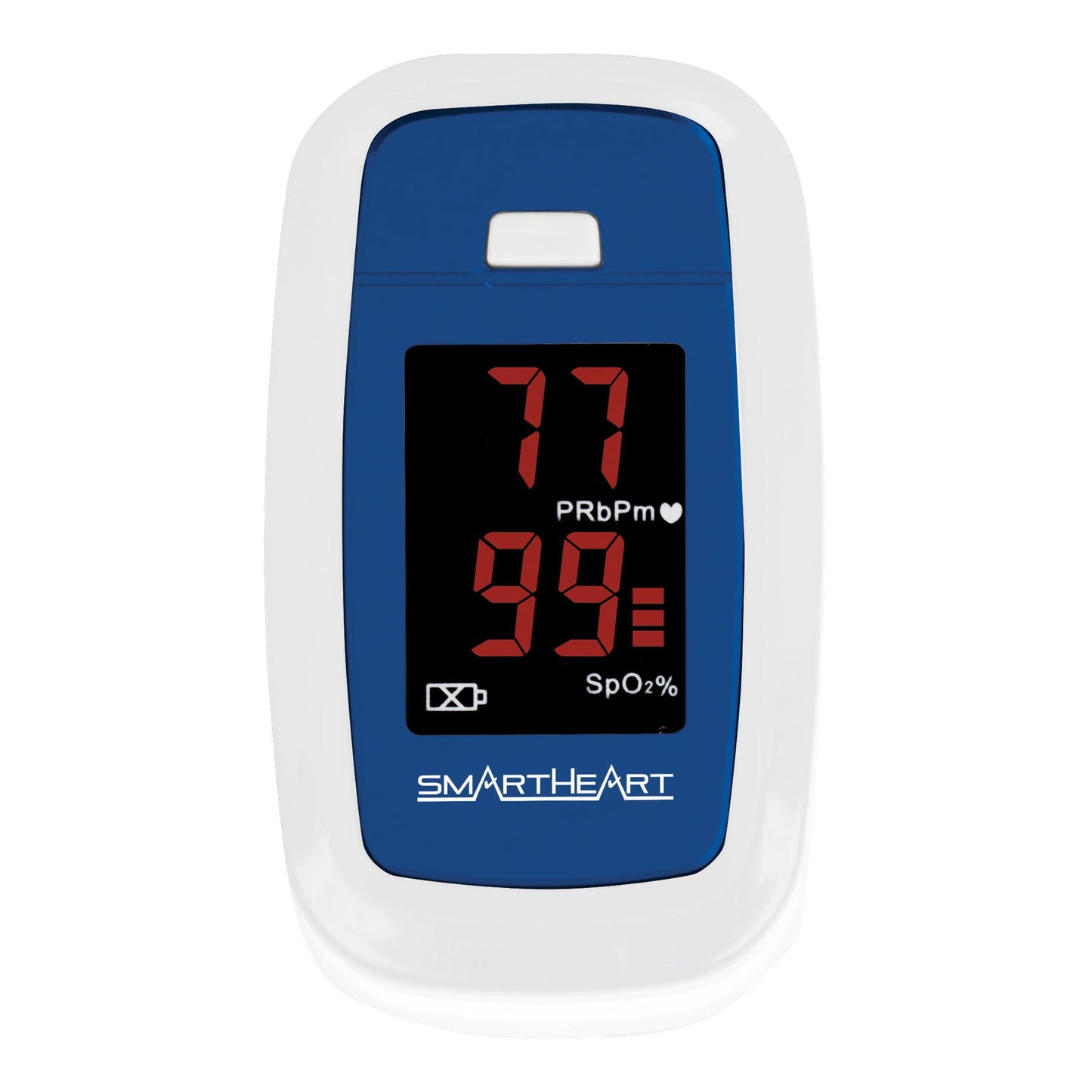 SmartHeart Fingertip Pulse Oximeter for Blood Oxygen Saturation, Economy 11-50K