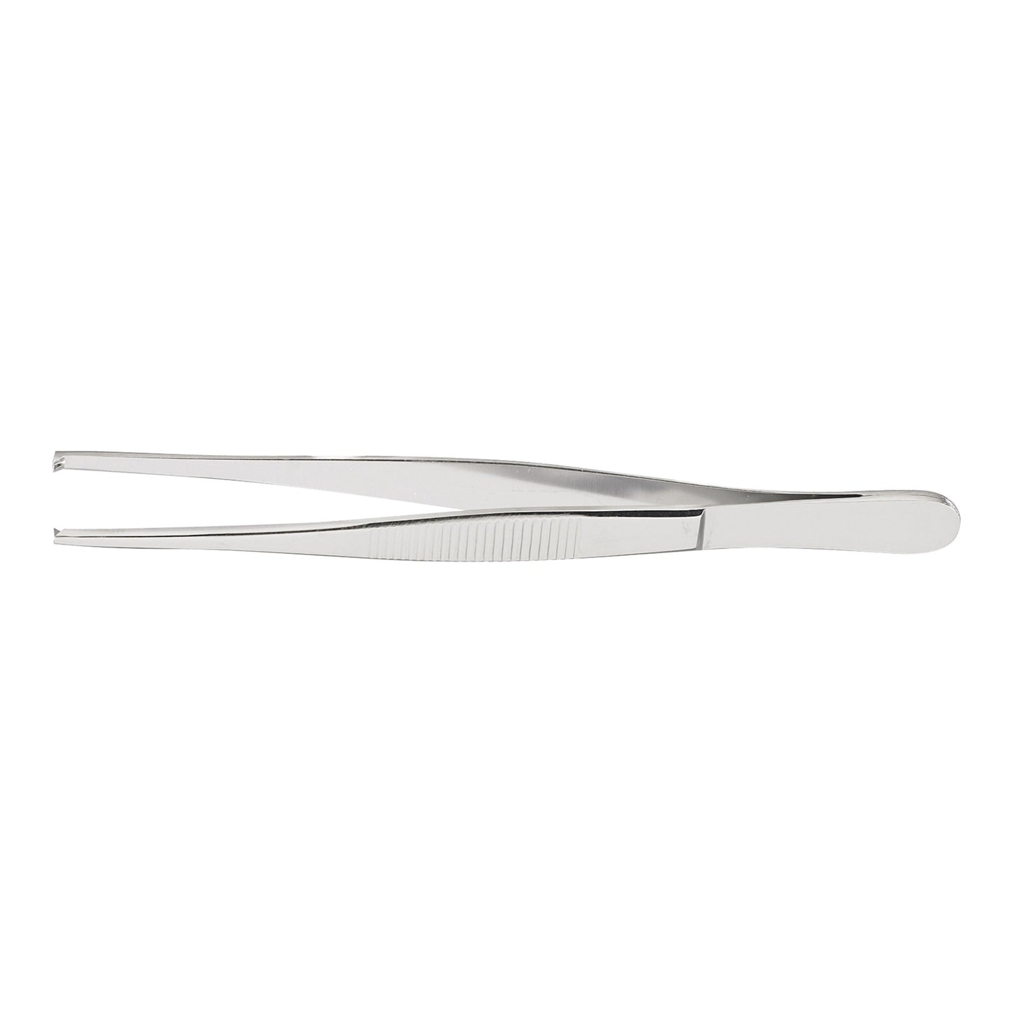Tissue Forceps McKesson Argent™ 5-1/2 Inch Length OR / Surgical Grade German Stainless Steel NonSterile NonLocking Thumb Handle Straight 1 X 2 Teeth -