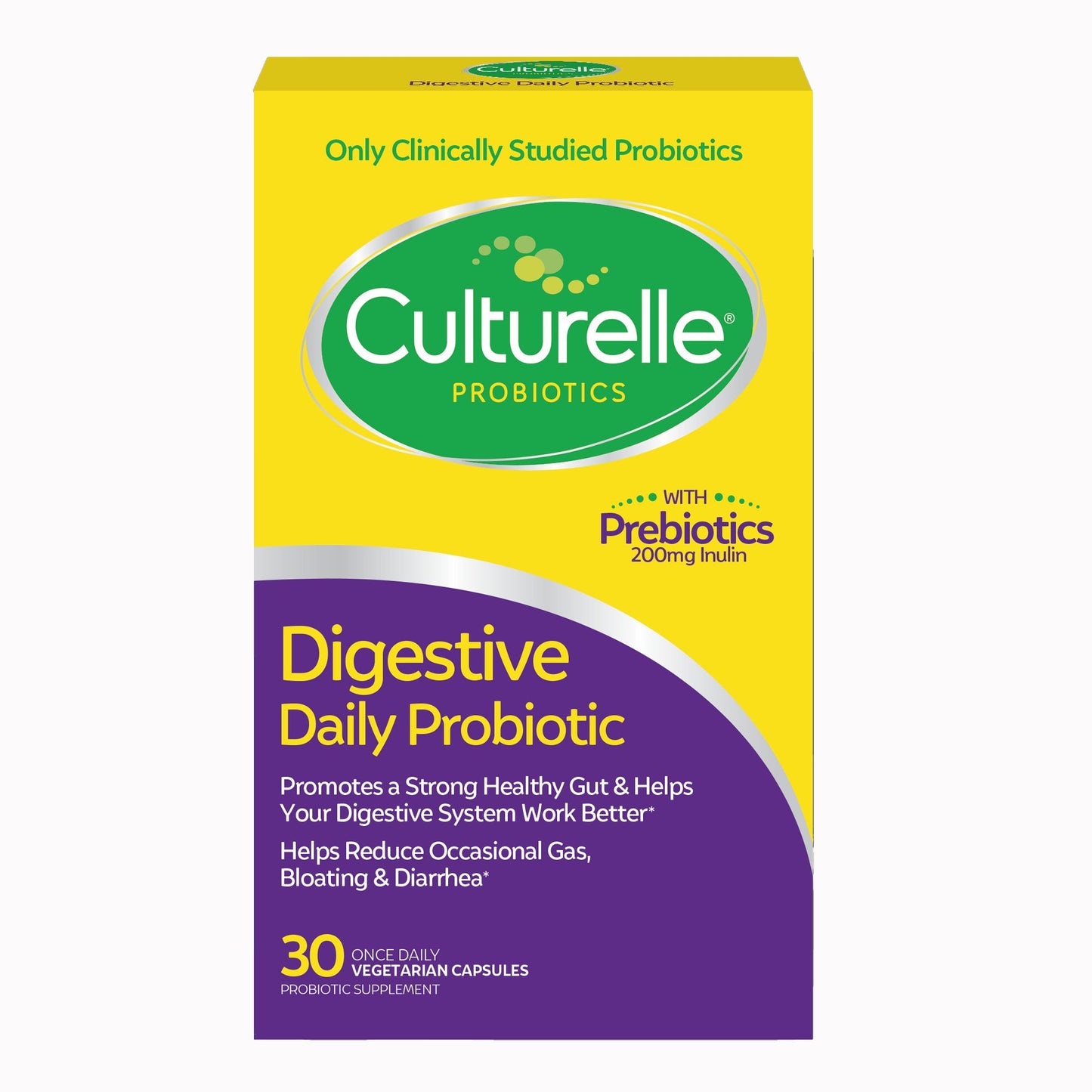 Culturelle Digestive Daily Probiotic Vegetarian Capsules 049100400099