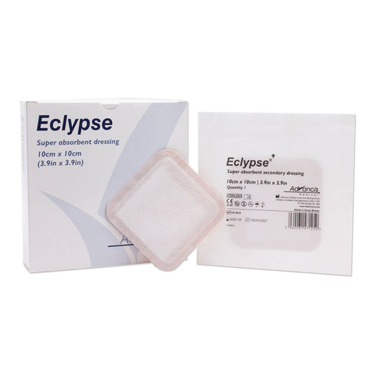 Super Absorbent Dressing Eclypse® 4 X 4 Inch Square - CR3818