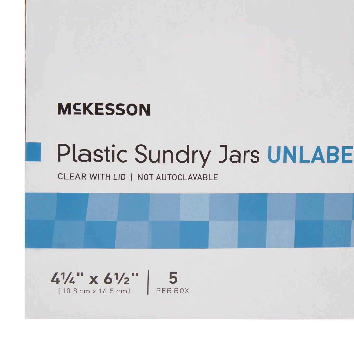 McKesson Sundry Jar 63-4019