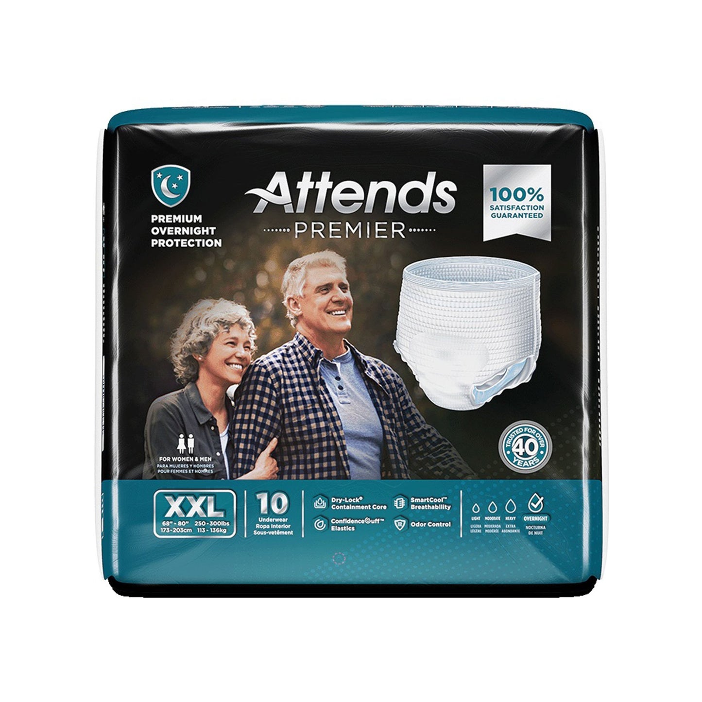 Attends® Premier Absorbent Underwear, 2X Large ALI-UW50
