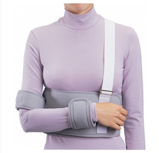 Shoulder / Arm Immobilizer PROCARE® One Size Fits Most Fiber Laminate Contact Closure Left or Right Arm - 79-84100