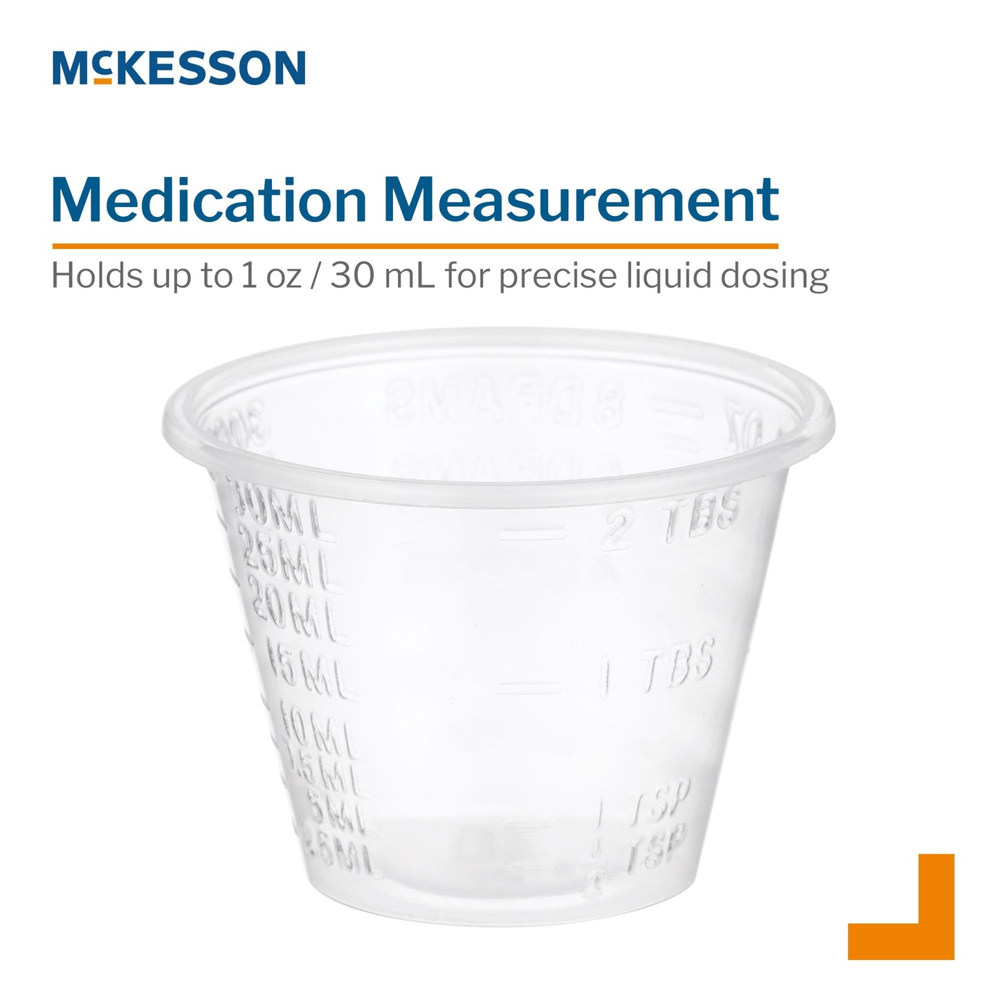 McKesson Graduated Medicine Cups 16-9505