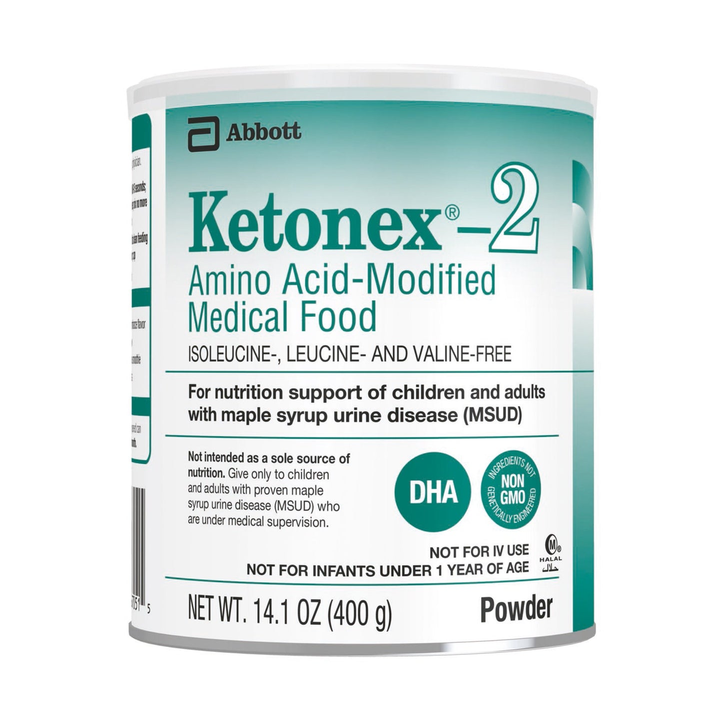 Oral Supplement Ketonex®-2 Unflavored Powder 14.1 oz. Can - 67050