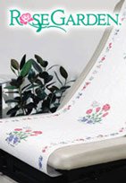 Table Paper Rose Garden® 18 Inch Width 125 Foot Length Print (Roses) Crepe - 46846
