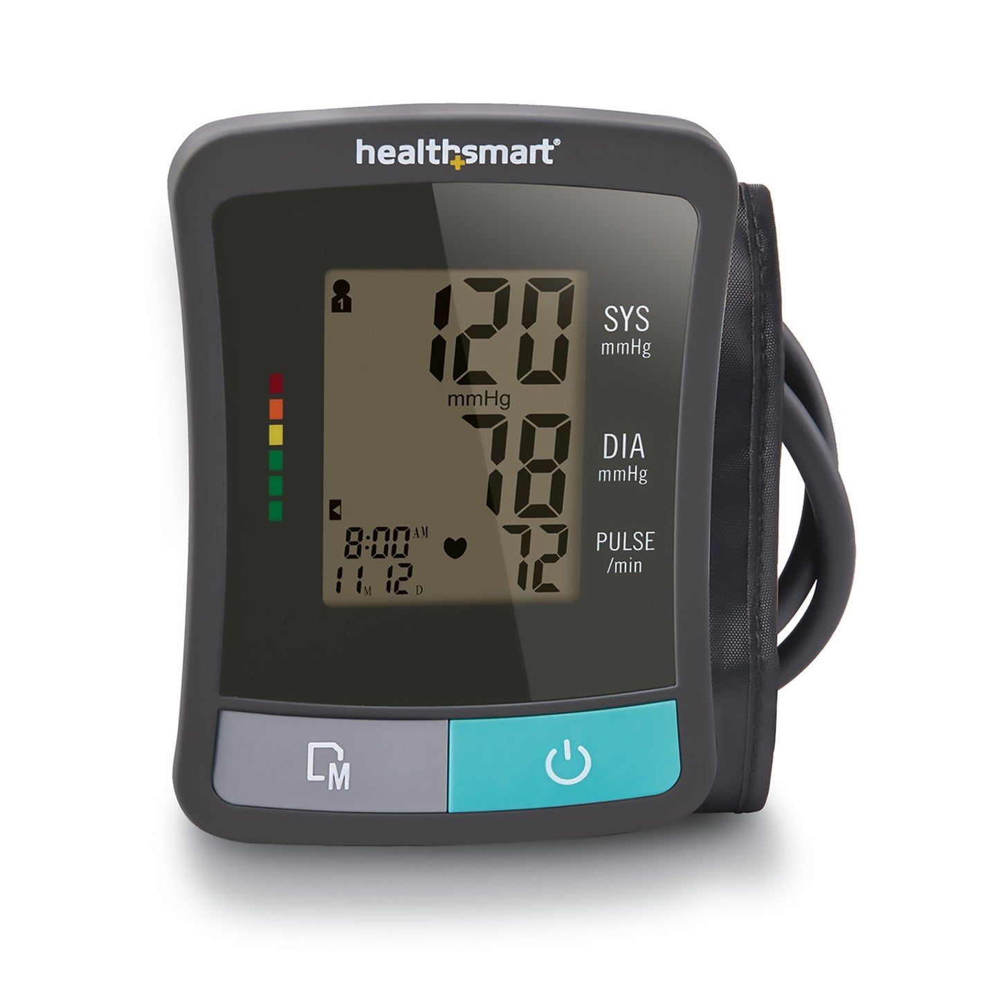 Home Automatic Digital Blood Pressure Monitor MABIS® Large Cuff Nylon Cuff 23 - 40 cm Desk Model - 04-635-001