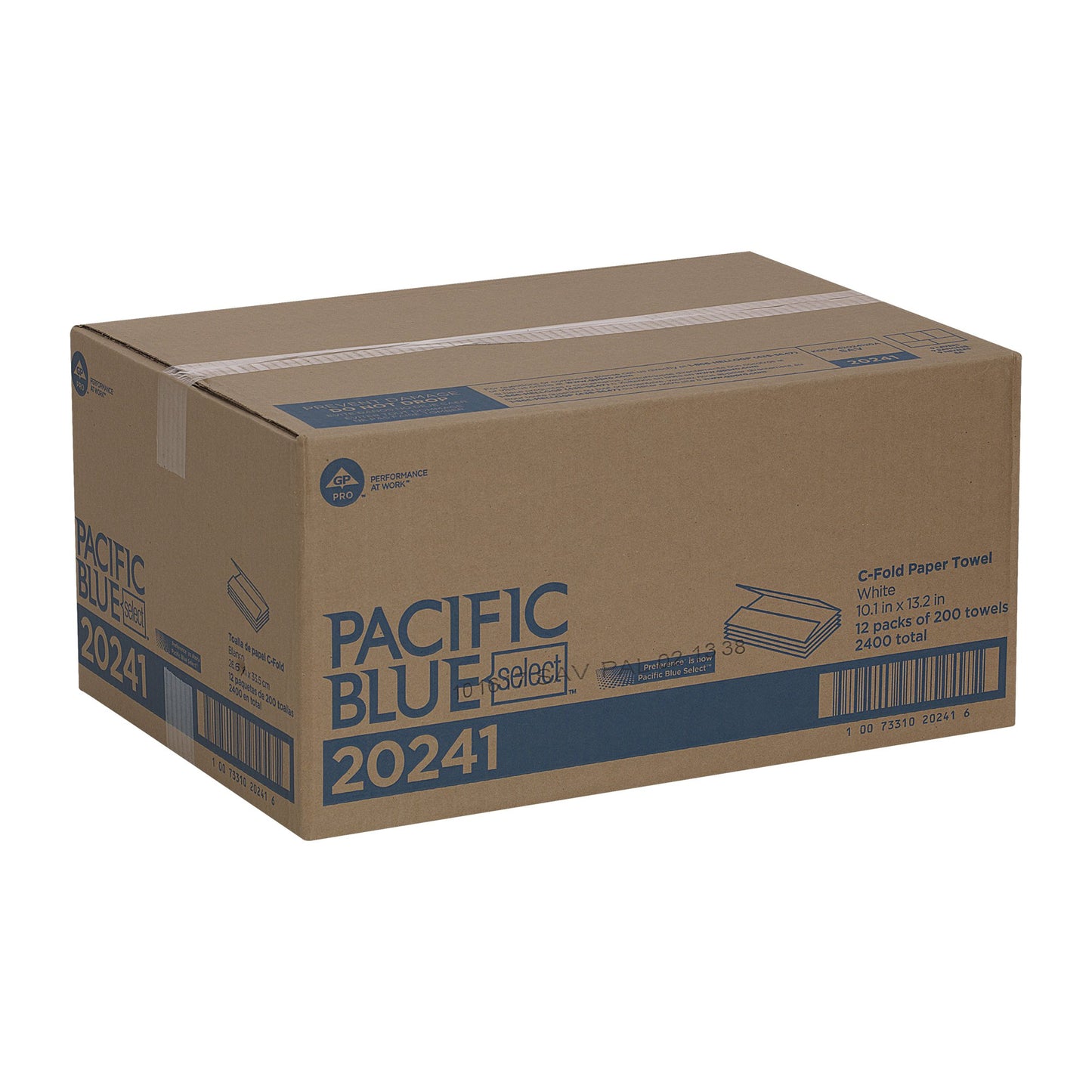 Pacific Blue Select™ Paper Towels, 3¼ x 10¼ Inch 20241