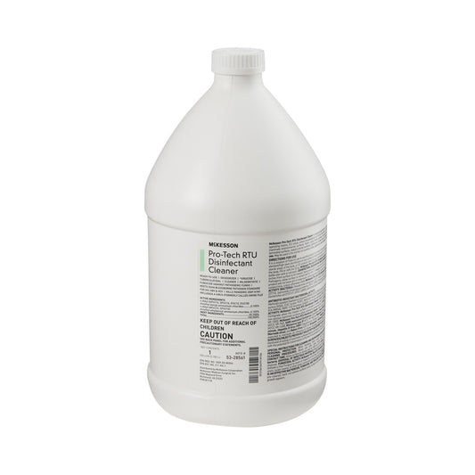 Surface Disinfectant Cleaner McKesson Pro-Tech Quaternary Based J-Fill® Dispensing Systems Liquid 1 gal. Jug Floral Scent NonSterile - 53-28561