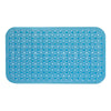 Theracare Bathtub Mat, Antifungal, Blue, 15 x 27 Inch 19-110