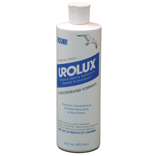 Urolux® Urinary and Ostomy Appliance Cleanser and Deodorant, 16-ounce bottle 70021612