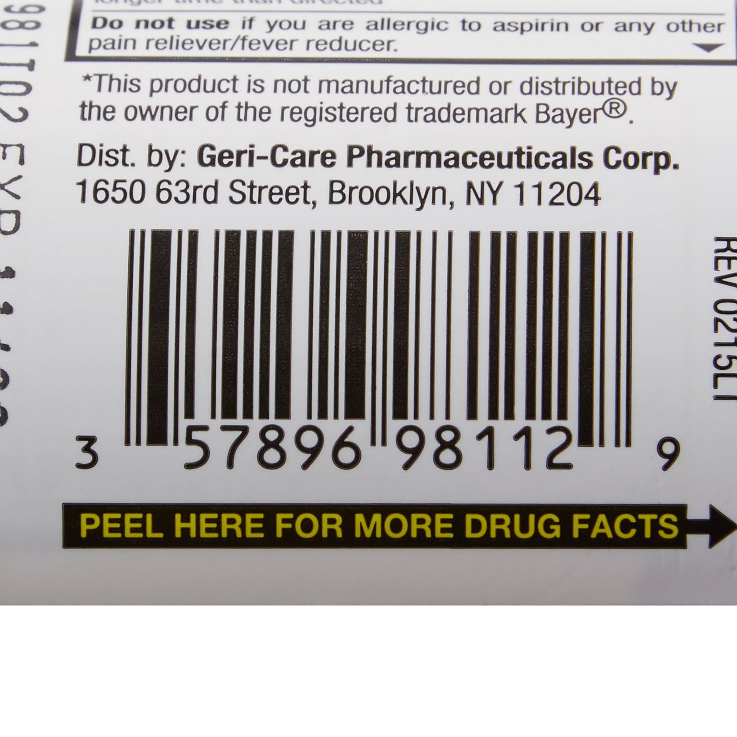 Health Star® Low-Dose Aspirin 981-12-HST