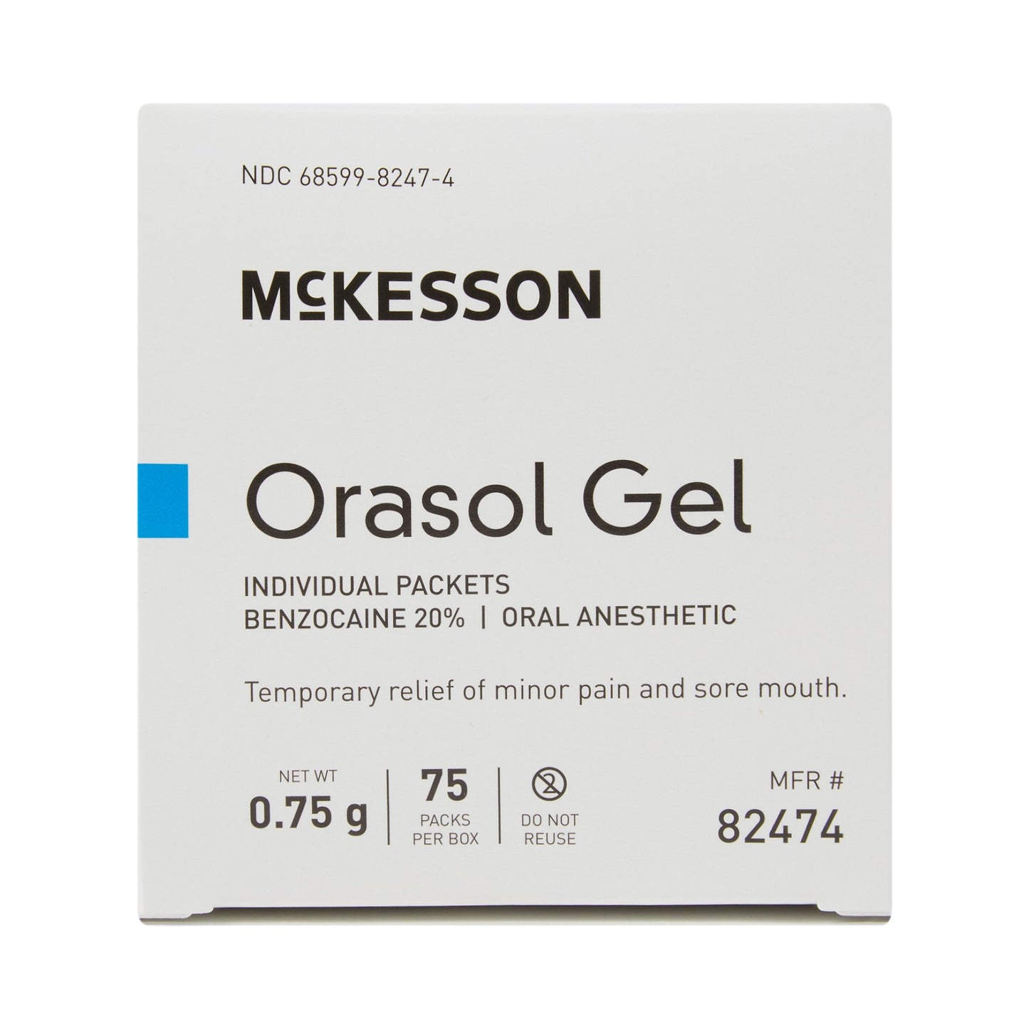 McKesson Benzocaine Oral Pain Relief 82474