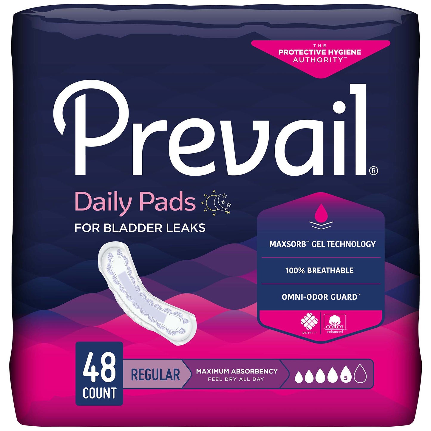 Prevail® Daily Pads Maximum Bladder Control Pad, 11-Inch Length | PV-916/1 Medsitis.com_Medsitis_Medical_Supply_1