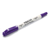 Skin Marker with Ruler Viscot® Twin Tip Gentian Violet / Gentian Violet Ink Sterile Full Size Dual Tip, Regular / Ultra Fine - 1425SR-100