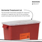 McKesson Prevent® Multi-purpose Sharps Container, 3 Gallon, 13.5 x 12.5 x 6 Inch 101-8710