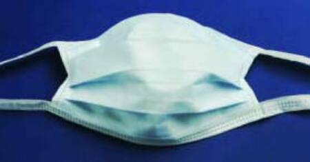 Surgical Mask Cardinal Health™ ASTM Level 1 Tie Closure One Size Fits Most - AT73035
