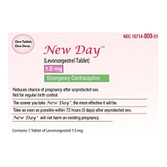 New Day™ Levonorgestrel Birth Control Pill 16714080901