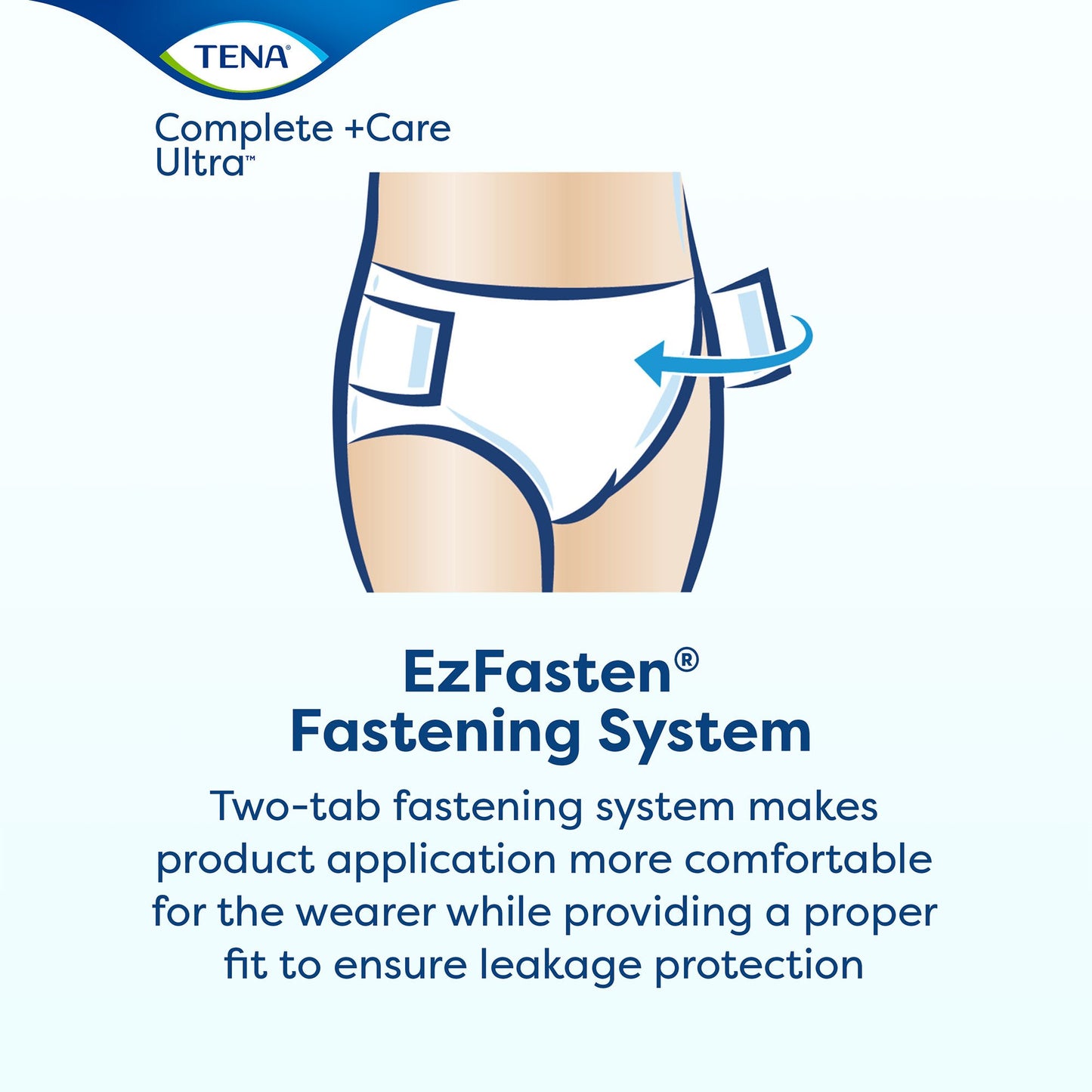 TENA Complete +Care Ultra™ Briefs with CurvDefence™, Large 67460