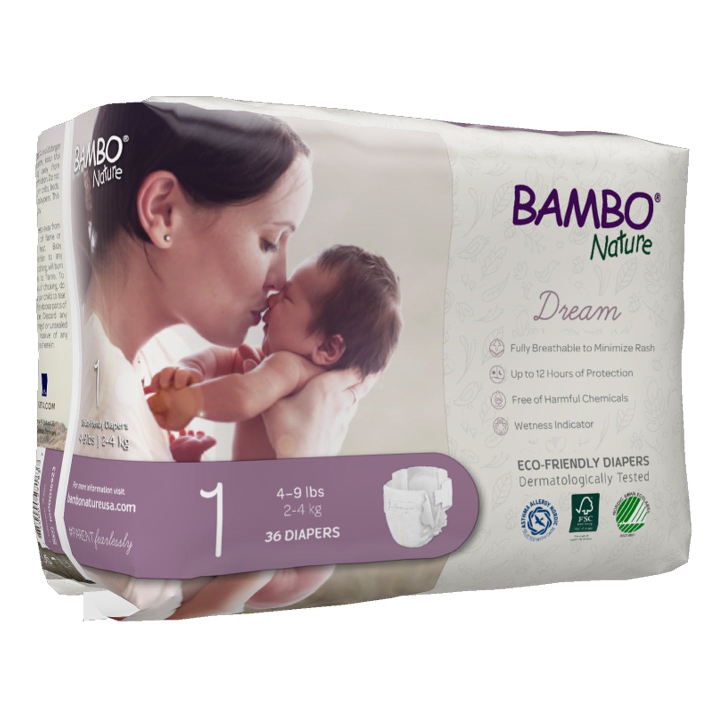 Bambo® Nature Diaper, Size 1 1000016923