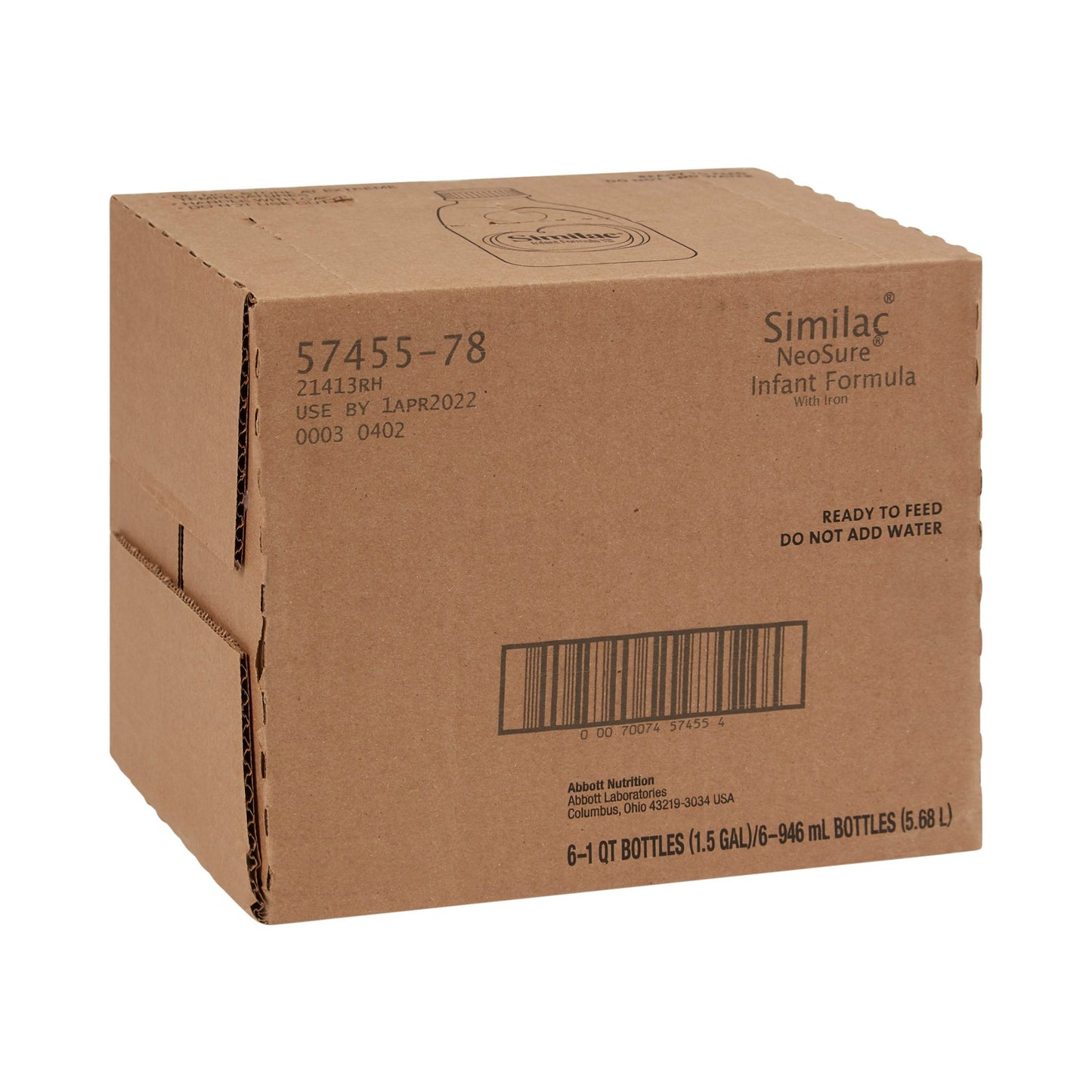 Similac® NeoSure® Infant Formula, 32-ounce bottle 57455