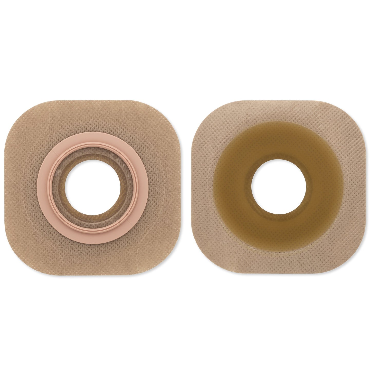 Ostomy Barrier New Image™ Flextend™ Precut, Extended Wear Adhesive Tape 44 mm Flange Green Code System Hydrocolloid 3/4 Inch Opening - 14702