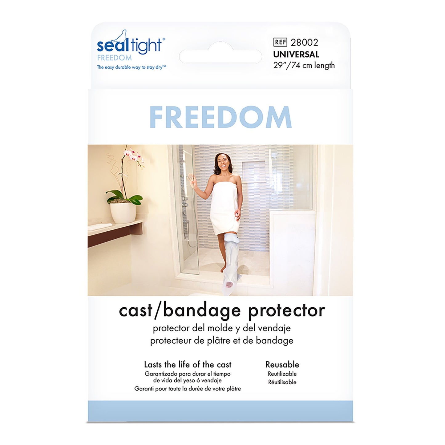 Cast Protector SEAL-TIGHT® One Size Fits Most Polyvinyl 31 Inch Length - 28002