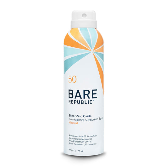 Sunscreen BARE Republic® Mineral Sport SPF 50 Lotion 6 oz. Aerosol Can BR10153