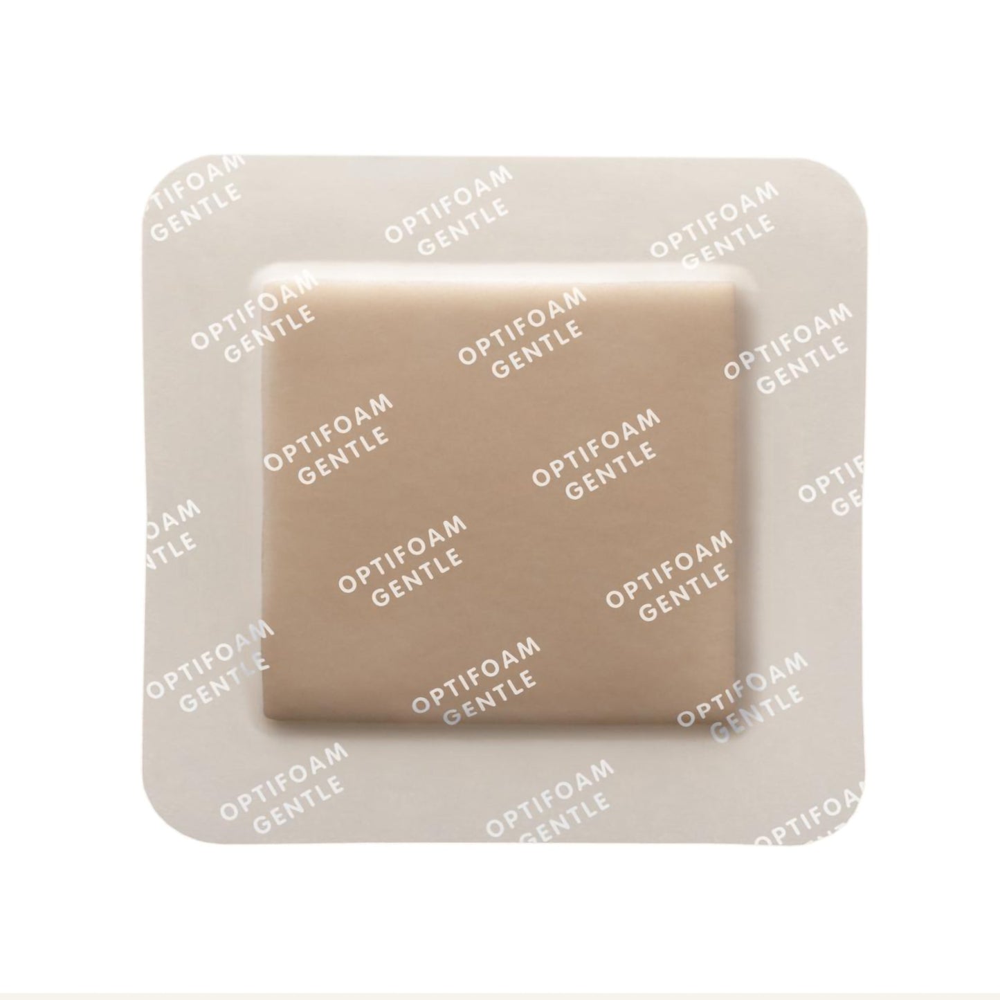 Foam Dressing Optifoam® Gentle 3 X 3 Inch With Border Waterproof Backing Silicone Border Square Sterile MSC2033EP