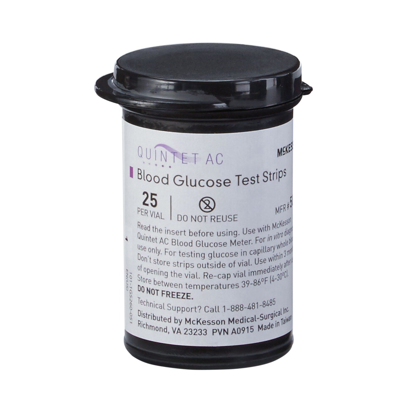 Quintet AC® Blood Glucose Test Strips 5059