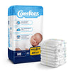 Attends Comfees Premium Baby Diapers, Unisex, Tab Closure, Newborn 41536