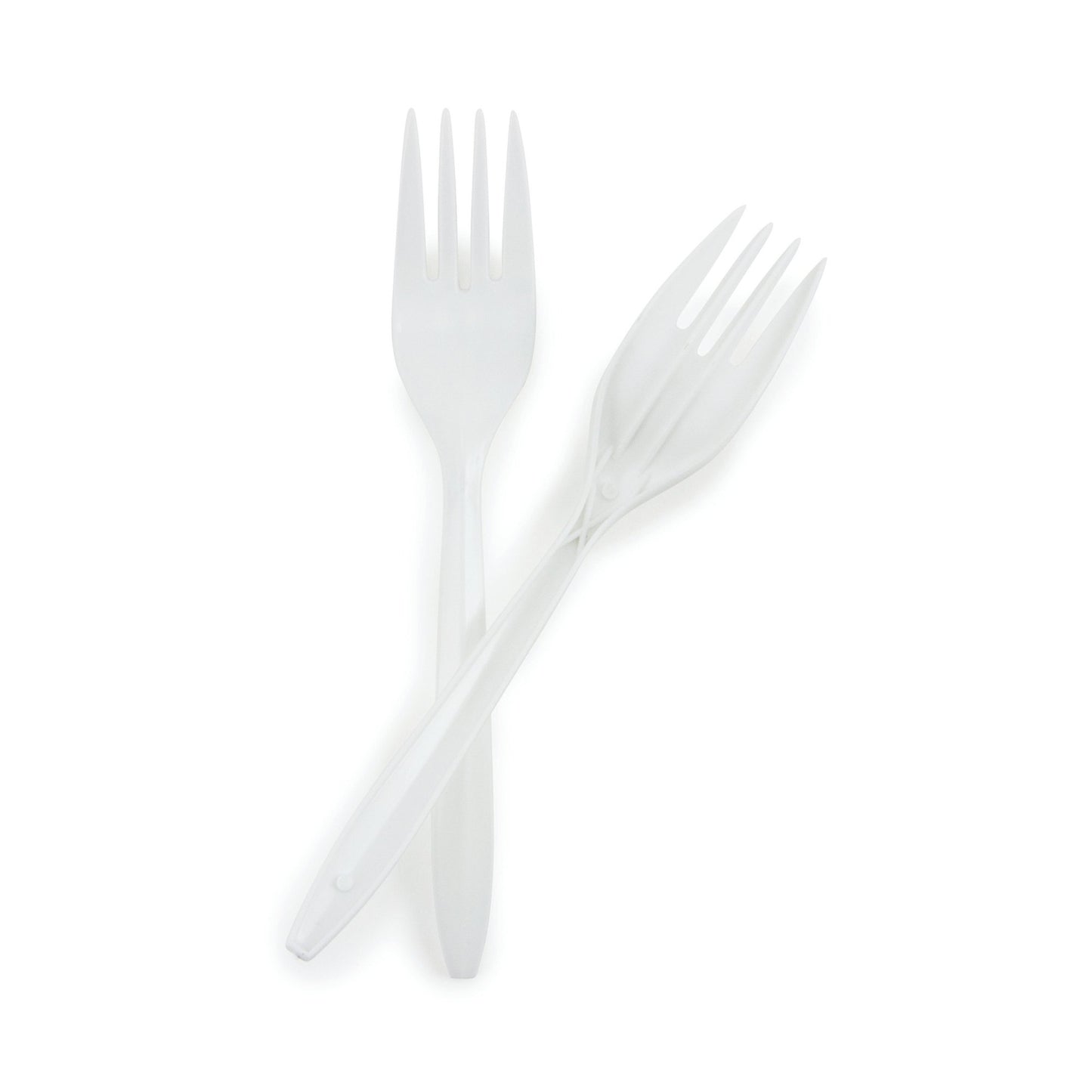 Fork McKesson Medium Weight White Polypropylene - 16-4595