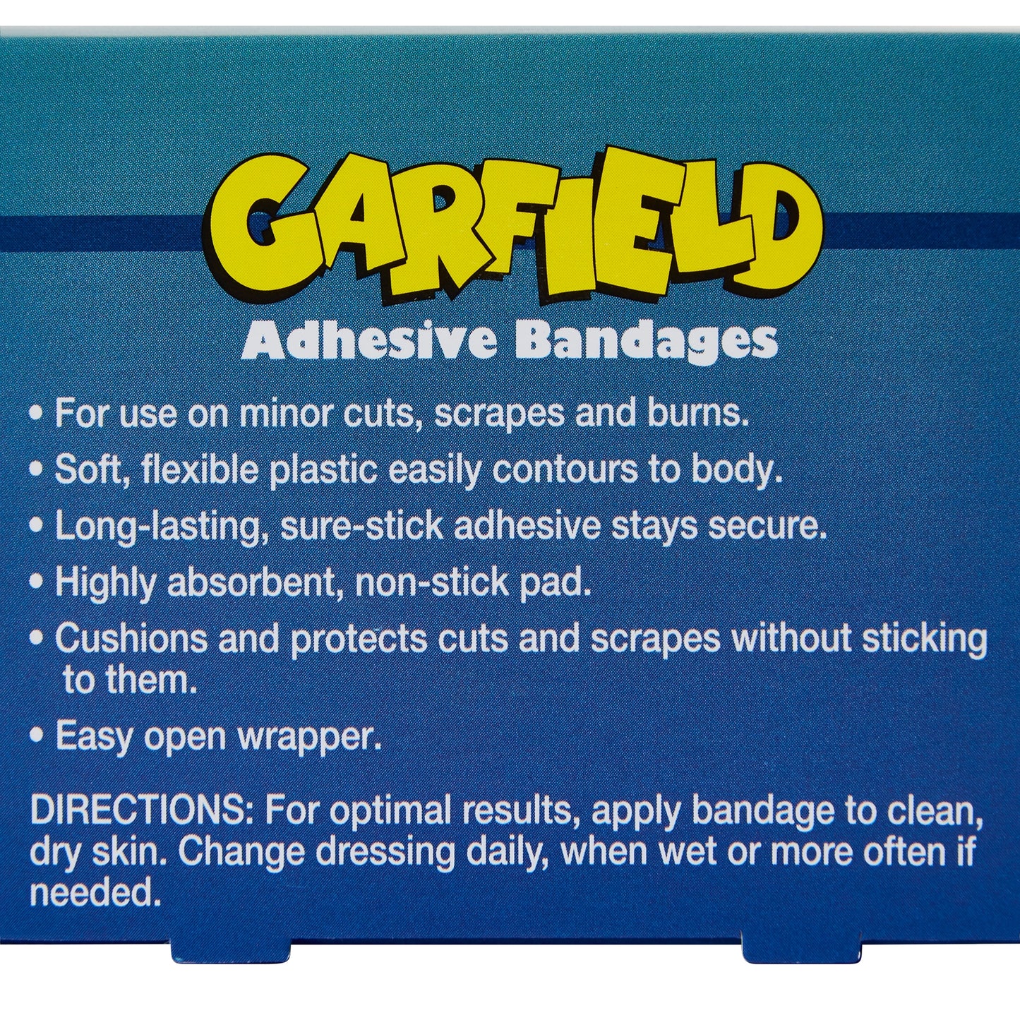ASO Round Kid Design (Garfield) Adhesive Spot Bandage, 7/8 Inch GAR5561-012-000