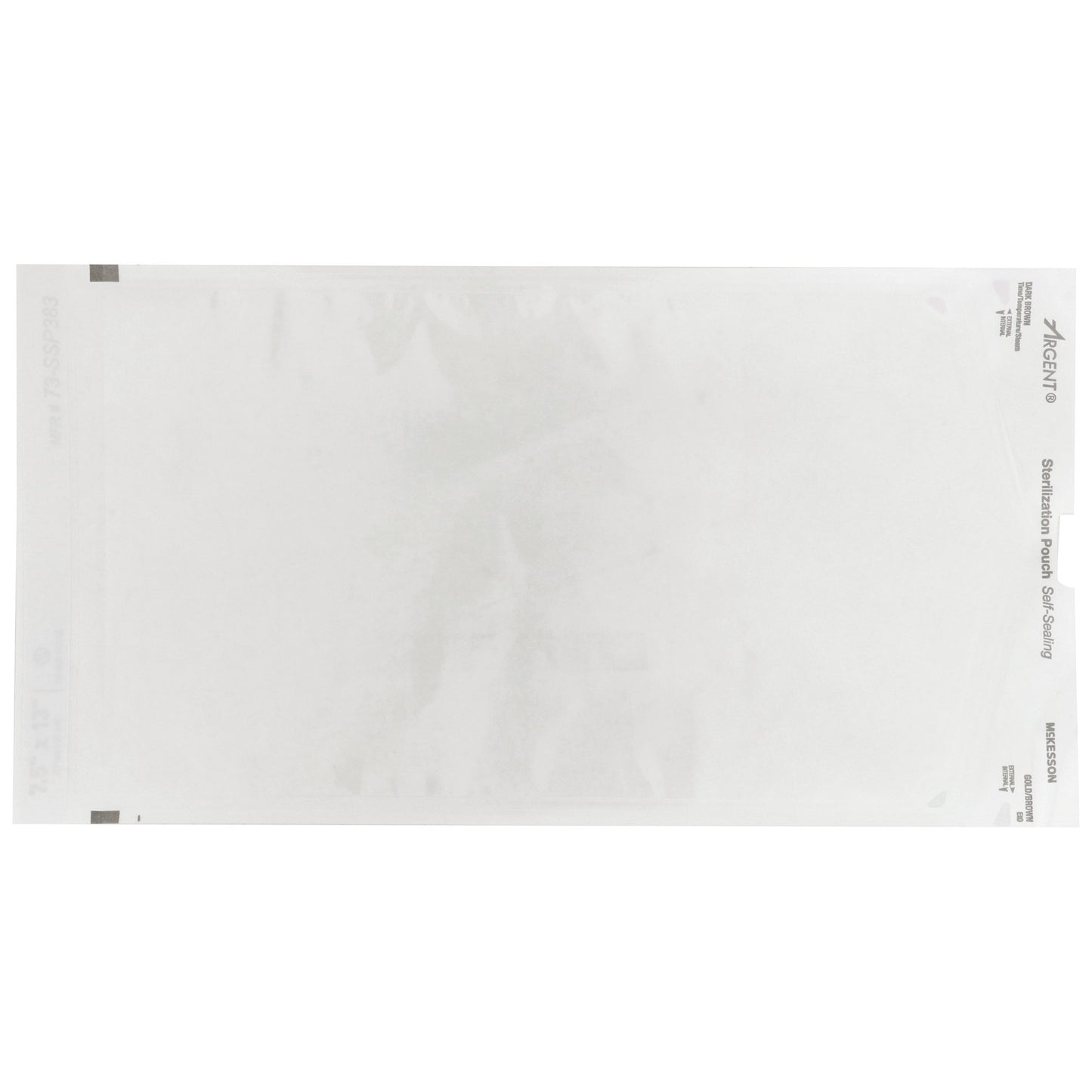 McKesson Argent® Sure-Check® Sterilization Pouch, 7½ x 13 Inch 73-SSP383