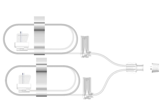 Subcutaneous Infusion Set Sub-Q 27 Gauge X 2 6 mm 36 Inch Tubing Without Port - SUB-250
