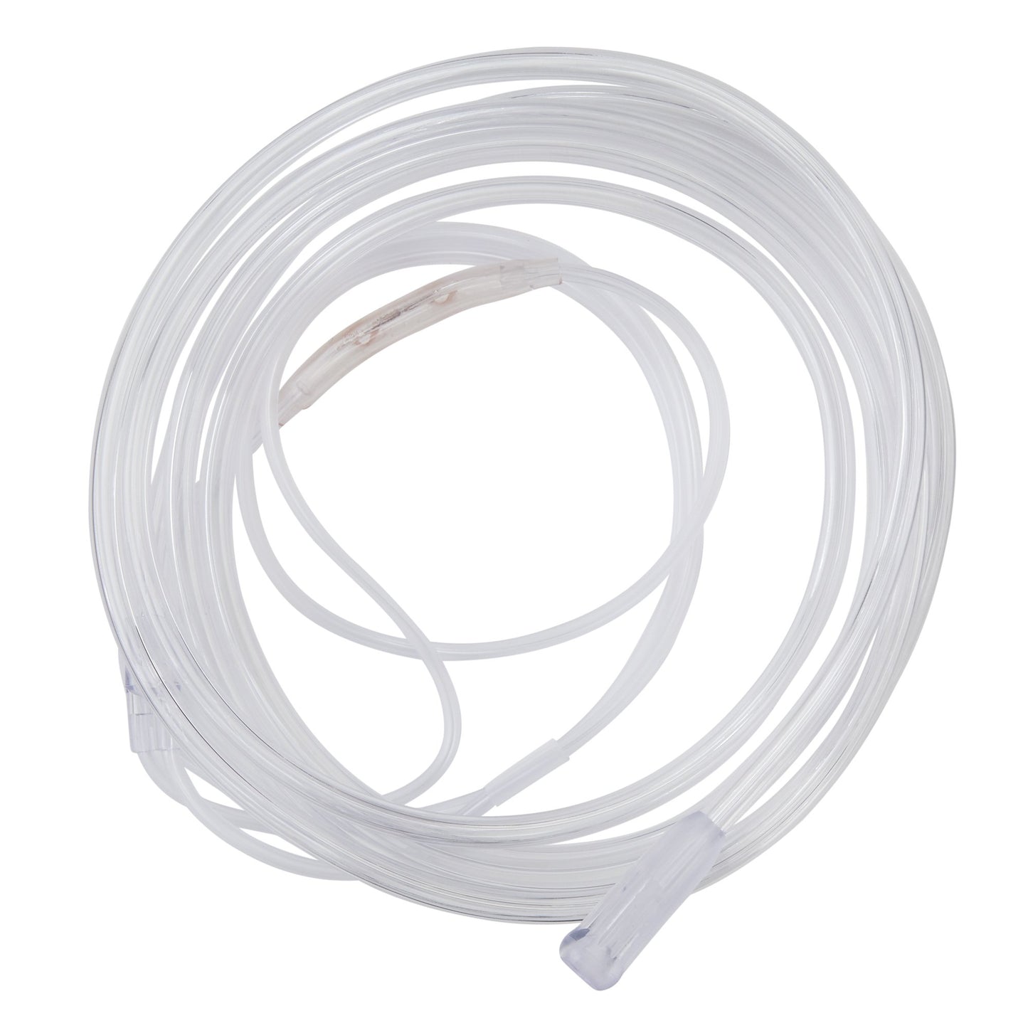 Nasal Cannula Salter Soft Adult Curved Prong / NonFlared Tip 7 Foot O2 Line - 16SOFT-7-50